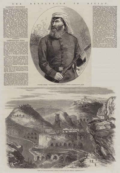 Die Revolution in Sizilien von Thomas Nast